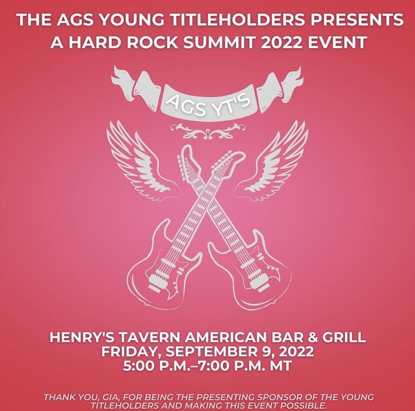 AGS Young Titleholders 2022 event info